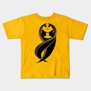 Long hair Kids T-Shirt